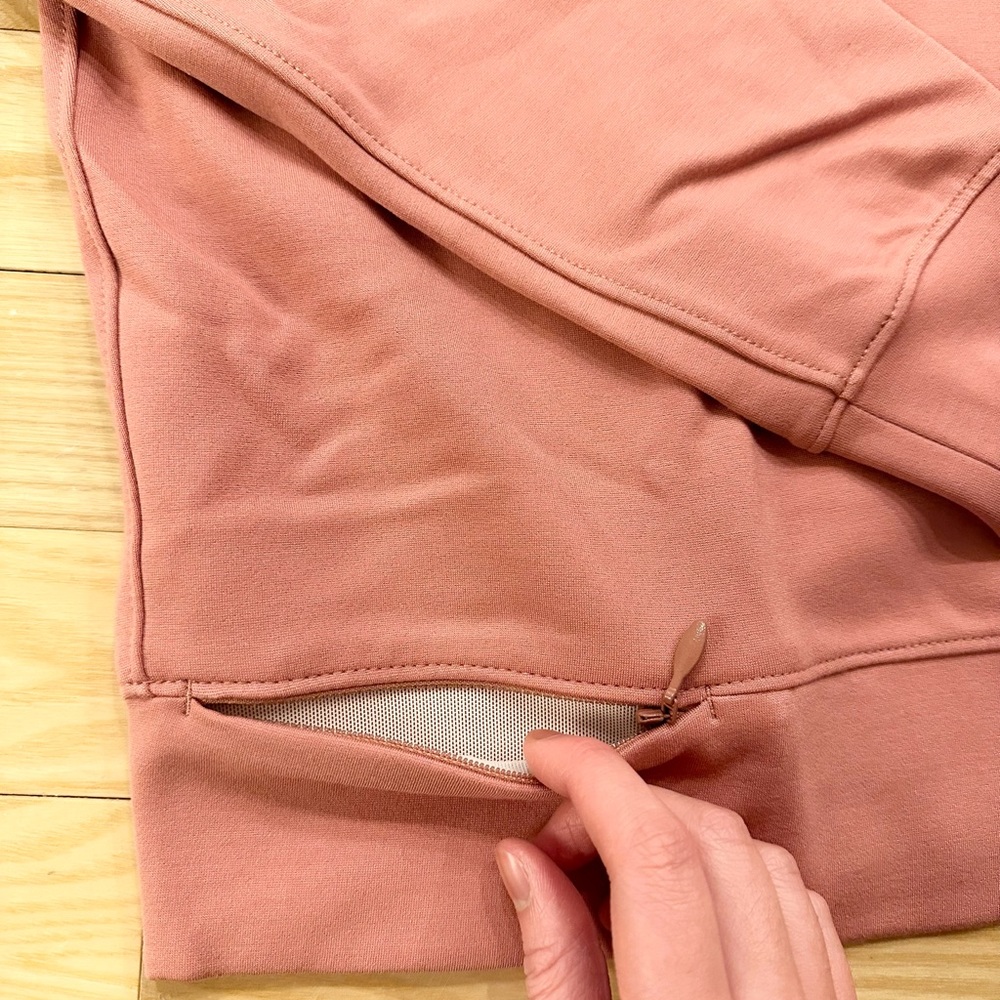 Dusty Rose Made to Move Pullover - S - Picture 3 of 4